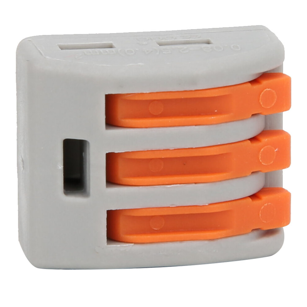 15 Pcs Pct-213 3-Way Wiring Connector Cable Block, Flame Retardant 7901383023903
