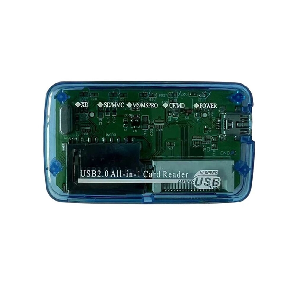 Usb 2.0 Card Reader Dongle Cf Ms Tf M2 Xd Memory Card Writer 480Mbps View Data Transfer Adapter Plug B 4712170702047