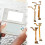 1pcs Speaker Flex Cable for 3DS LL Repair Accessories 3D Conversion Control Horn Ribbon Cable 6