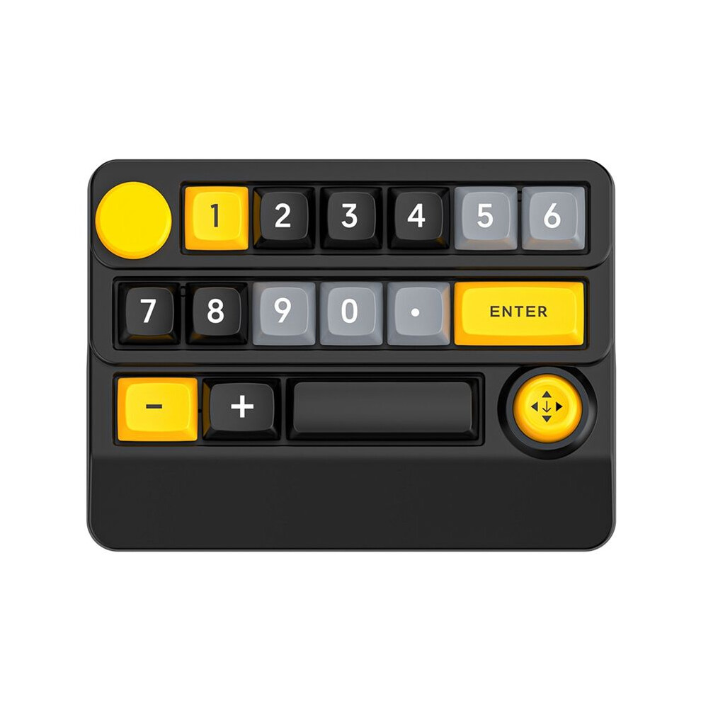 W909 Wireless Macro-Defined Mechanical Keyboard 3Mode Joystick Rgb Hot-Swappable Wireless Mechanical Gaming Keyboard B 6033461083941