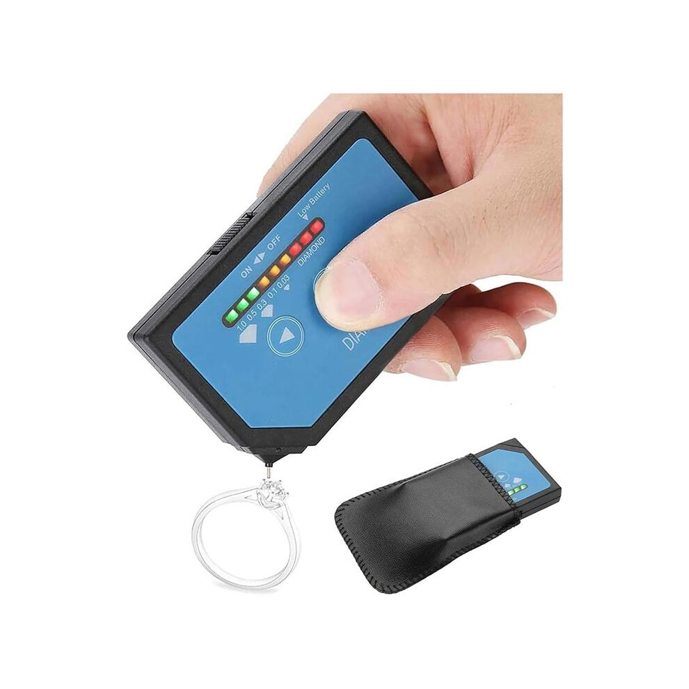 Portable Gem Tester, Gemstone Tester With Led Indicator & Touch Screen, Accurate Test And To Read, For All Stones Light 4712170742869