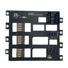 SAS/ Hard Disk Backplane for Nas Storage Server 6Gbps SFF8643 to 4-Bay HDD SSD Adapter Large 4D Power Supply