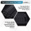 3.5 Inch Desktop Hard Disk Rack Transparent Acrylic Mechanical Hard Disk Cage External Hard Disk Storage Box 10 Layer 3