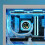 Dr21 Visual 2.1-Inch Usb Computer Diy Monitoring Dynamic Type C Secondary Screen Display Editable Water-Cooled Scree A 7