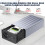 Dual Bay HDD/SSD Case 2.5/3.5 Inch External Hard Drive Enclosure with  Function for PC 42TB EU Plug 5