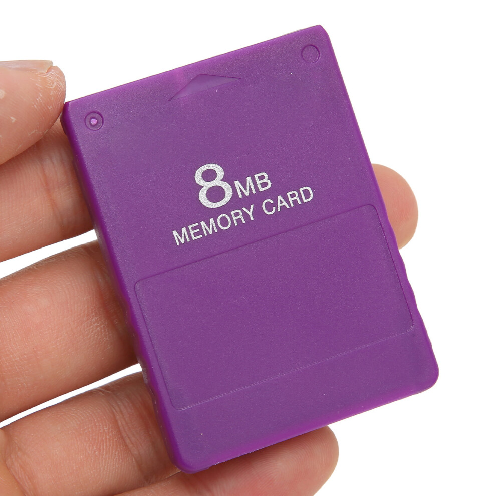 High Speed 8Mb Ps2 Memory Card With Fmcb1.966 In - Easy Plug & Play Purple 6911376273544