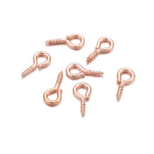 Eco Friendly Iron Eye Bolts Hook Screw Pins For DIY Projects Good Surface Treatment Long Service Life Rustproof Self Tapping Connector