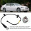 Sensor de freio de construção durável, sensor de desgaste da pastilha de freio a disco compatível com Lexus LS460LS600h 2007-2014, com encaixe e 7