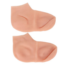 Calzini con soletta che aumenta l'altezza e rivestimento in gel idratante, calzature elastiche per piedi morbidi, trattamento ammorbidente per