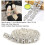 Catena di strass trasparenti, 1 yard, 1,8 cm 12