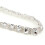 Catena di strass trasparenti, 1 yard, 1,8 cm 3