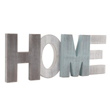 Verwittertes Holz-HOME-Schriftzug – Retro-Log-Dekorationsanhänger, 12x30cm