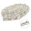 Catena di strass trasparenti, 1 yard, 1,8 cm 9