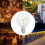 3Pcs G40 Led Replacement Light Bulbs, E12 Screw Base Shatterproof LED Globe Bulbs for Solar String Lights Warm White 7