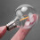 3Pcs G40 Led Replacement Light Bulbs, E12 Screw Base Shatterproof LED Globe Bulbs for Solar String Lights Warm White 5