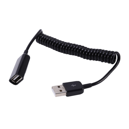 Spiral Gewickelt  Usb A Stecker Auf A Adapter Adapter Kabel 1M 3Ft 2