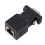 VGA-Extender Mannelijk Naar LAN CAT5 CAT6 RJ45-Netwerkkabeladapter 1