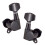 Stämningspinnar för Gitarr Tuner Machine Heads 3R3L Tuning Peg Machine  för Akustisk Elektrisk Gitarr, Svart 9