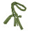Braided Horse Tail Wrap Polyester Protective Mosquito Repellent Green 6