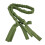 Braided Horse Tail Wrap Polyester Protective Mosquito Repellent Green 10