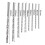 FORETS EXTRA LONGS HSS 2Mm 2.5Mm 3Mm 4Mm 5Mm 6Mm SET 5