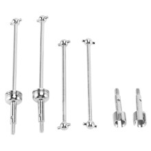 4 StüCk CVD Antrieb Welle Aus Metall Vorne und Hinten für 144001 124018 124019 RC Auto Upgrade Teile ZubehöR