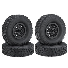 4 StüCk 67 Mm Reifen Radreifen für WPL C14 C24 C34 C44 C24-1 FJ40 1/16 RC Car Upgrade Parts Ersatzteile