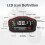 Motorfiets Digitale Dash Digitale Panel Universele LED LCD Snelheidsmeter Kilometerteller 1,2,4 Cilinders 10