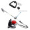 Weed Eater Trimmer Handle Bar Handlebar Universal Loop Sponge Handle Trimmer Replacement Handle for Garden Lawn 4