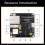 För Luckfox  Ultra WiFi Development Board RV1106 RISC-V Linux WiFi6+BT5.2 8G EMMC Stöder PoE Ethernet-Strömförsörjning 3