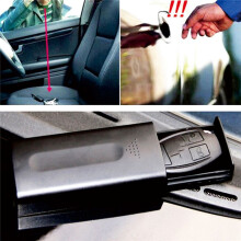 Cassetta di Sicurezza Magnetica Nera per Chiavi 'Auto, Spazio Nascosto All'Aperto per Auto, Camion, Casa, Ufficio, Viaggi