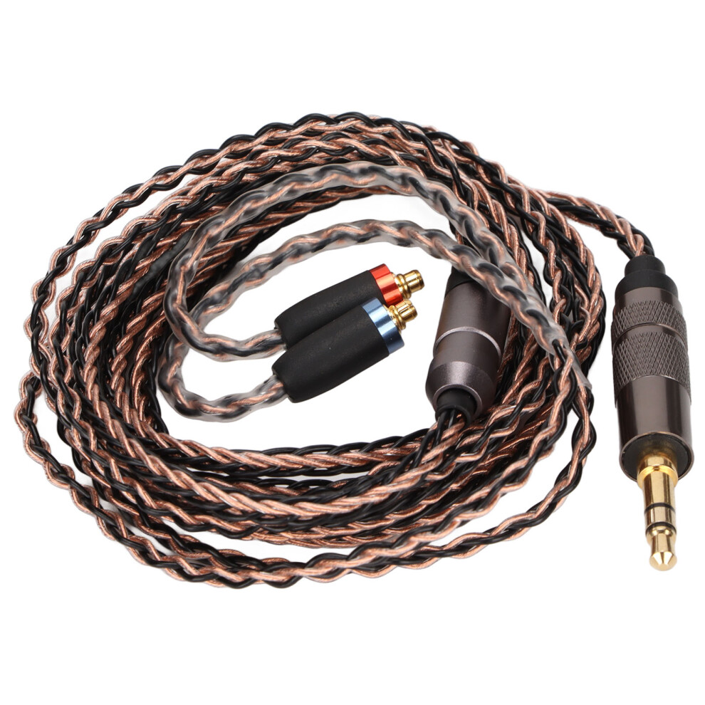 Detachable Earphone Cable, Soundstage Improved Plated Copper Core Wire For Unmatched Sound Quality, Low Noise Transparent Sound Cord For Your Silver 9482828852169