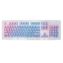 Hochwertige PBT-Tastenkappen, Double-Shot-Design, durchscheinend, OEM-Profil, kompatibel mit MX-Schaltern, ergonomisches Design, Farbverlauf, robust