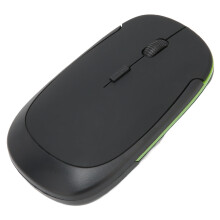 Kabellose Maus 2,4 GHz, einstellbarer DPI, ultradünn, schwarz