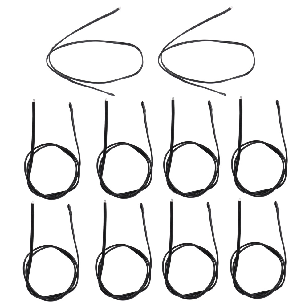 10Pcs Ntc Temperature Sensors 500Mm 100K B3950 For Automobiles 4621376284755