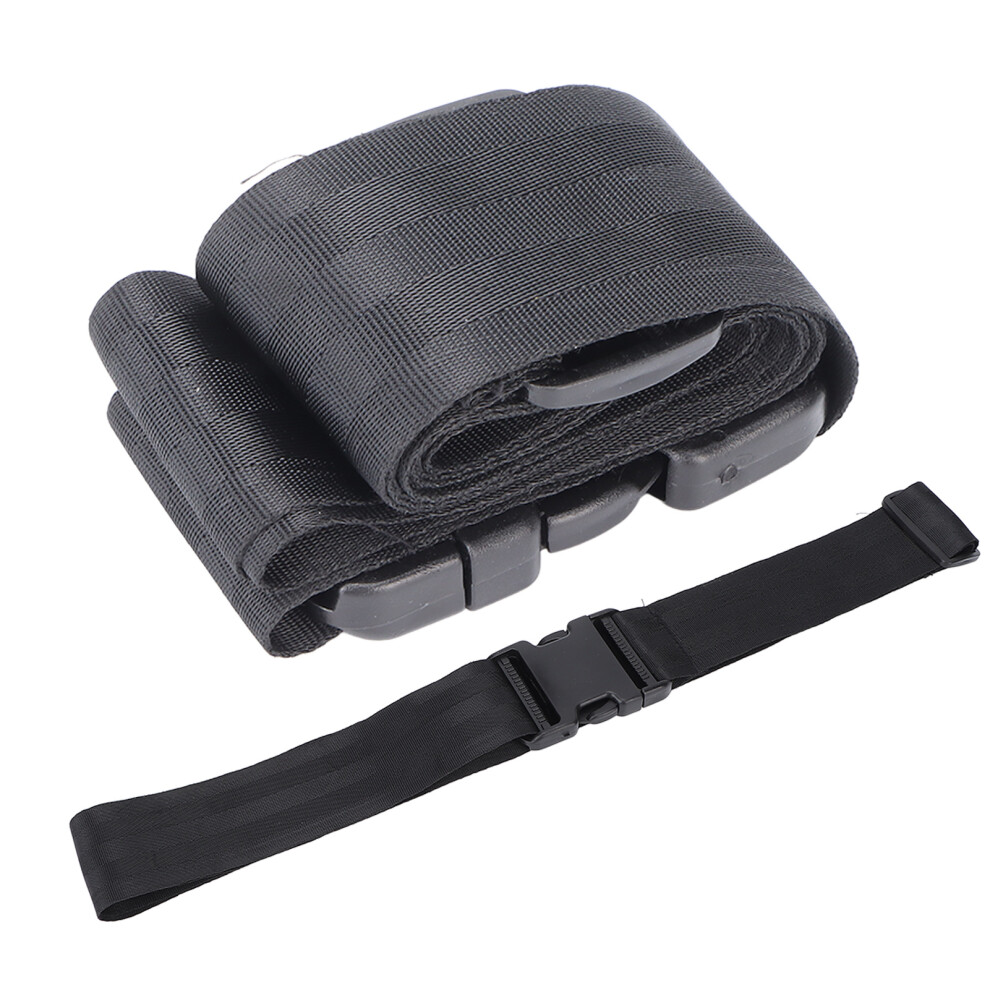 One Piece Wheelchair Restraint with Adjustable Safety Belt for Elderly Use