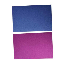 10 Blatt buntes Glitzerpapier, A4, 10 Farben, 20 x 30 cm, Glitzerkarton zum Basteln und Gestalten