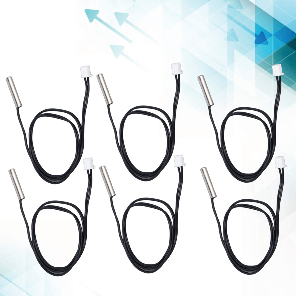 Thermistor Temperature Sensor 10 Pack NTC Probe 5x25mm B3435 10K Cylindrical
