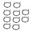 10 pcs NTC Thermistor Temp Sensor Probe 500mm 15K B3950 Connectors 15