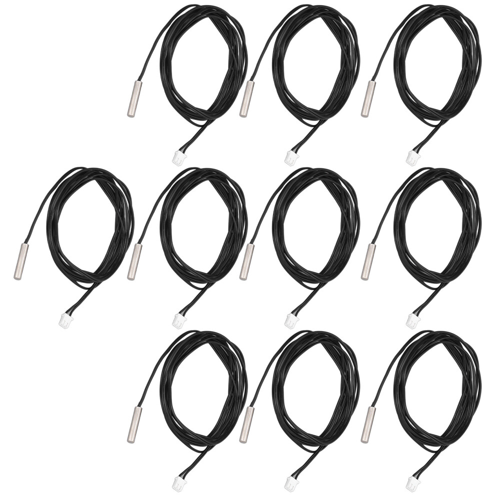 10Pcs Ntc Thermistor Sensor 5K 10K 15K 20K 50K 2M Cable 4921376285371