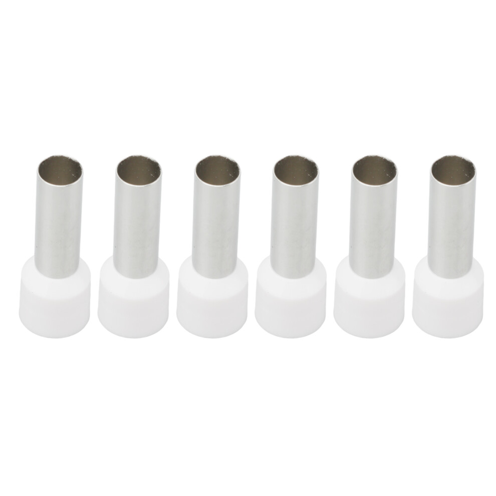 Reliable 100Pcs Insulated Ferrule Pin Crimp Terminals For 6 Awg Wires Eu Style 8721376286745