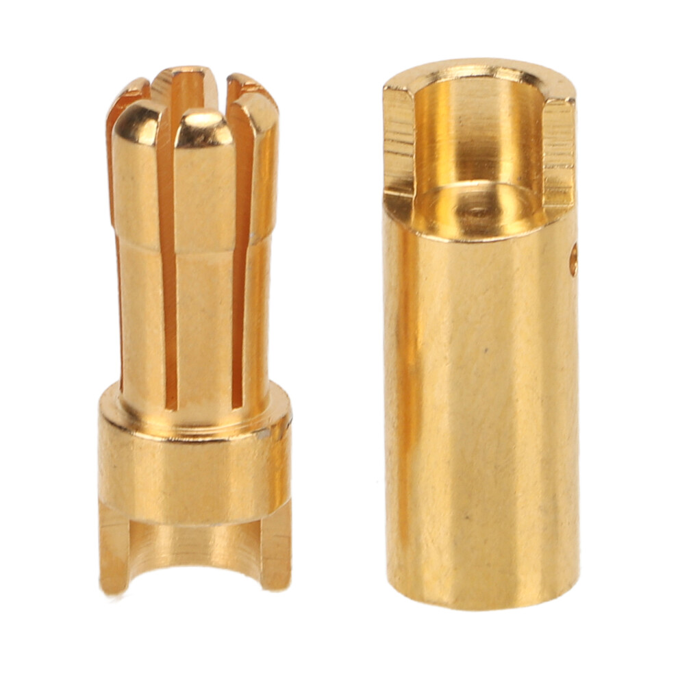 5.5Mm Plated Male Female Banana Plugs For Rc & Electronics Gold 7611376287808