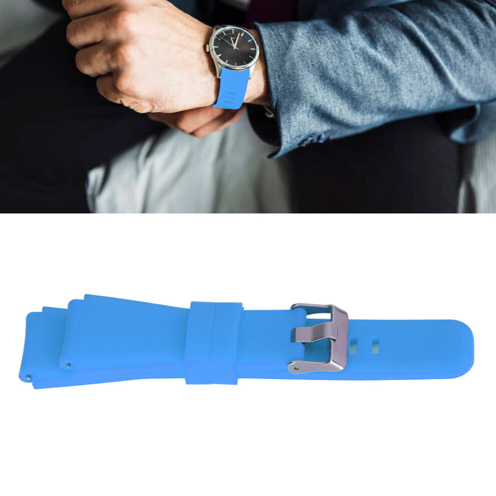 22Mm Sky Silicone Band Replacement For Gtr 3 & Gtr 2 Smartwatches Blue 5071376288076