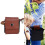 Futtersuche-Tasche, PU-Leder, Canvas, 10