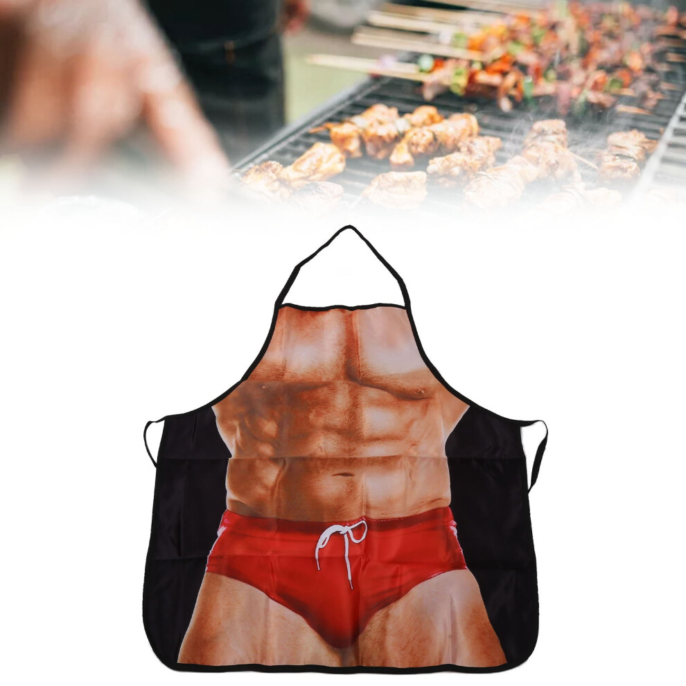 Polyester Muscle Apron - Unisex Kitchenware For Bbq And Restaurants 9381377304542