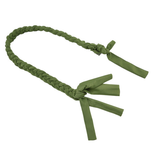 Wrap tressé pour queue de cheval 0,22 lb polyester vert