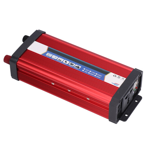 2000W 12V/24V Car Power Inverter with 800W Continuous Modified Sine Wave 1