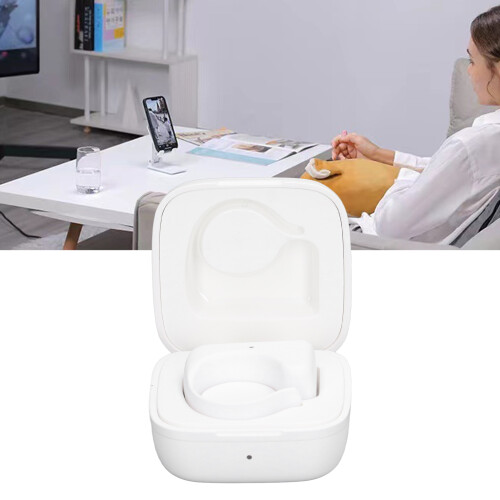 Bluetooth-Fernbedienung Scroll-Ring mit Ladehülle, Weiß