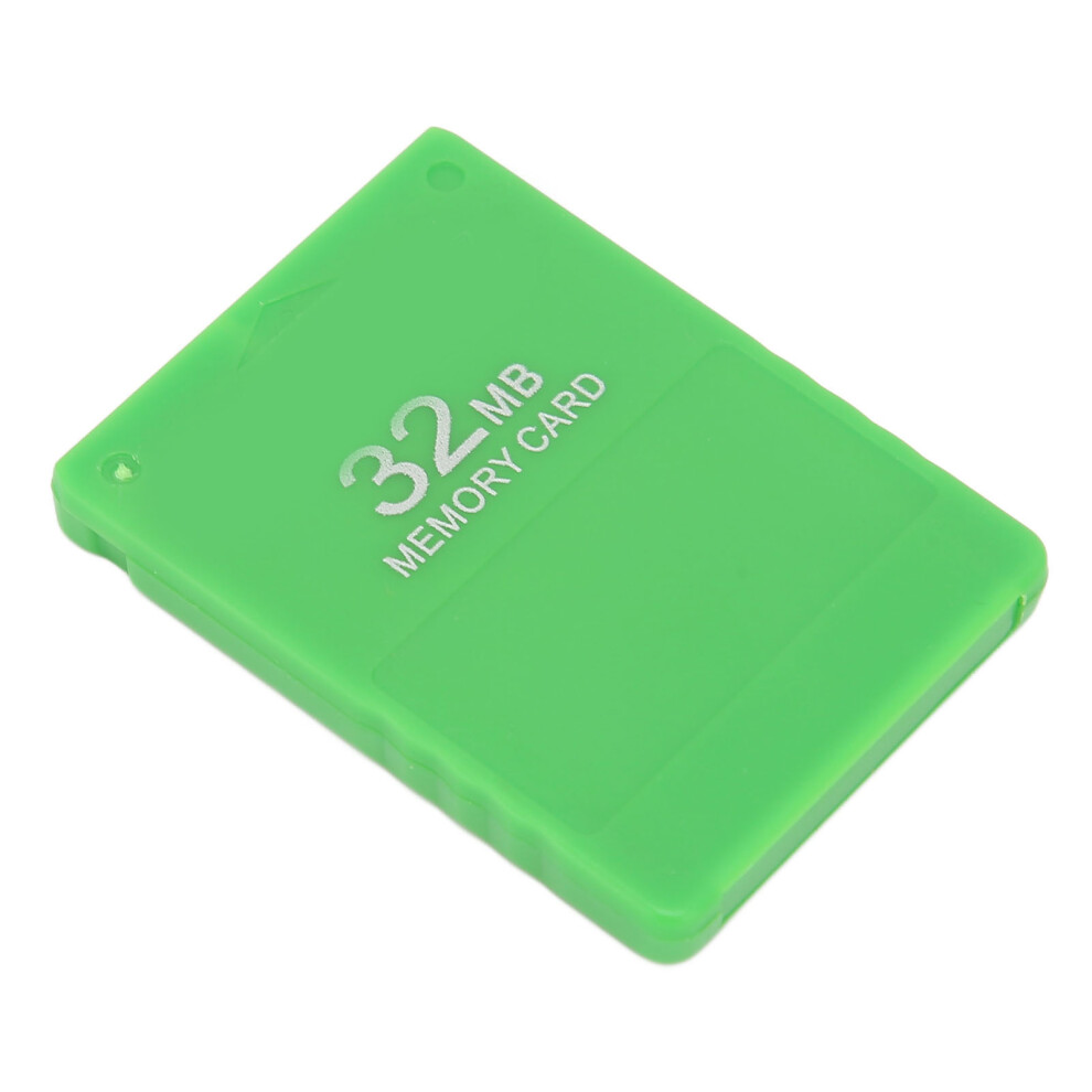 High Speed 32Mb Game Memory Card Fmcb 1.966 For Ps2 Console Color Green 4611376291075