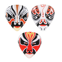 3 piezas de púas de guitarra ABS PekingMask Col. 3.8x3.5x2.8 cm